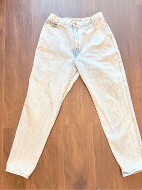 Vintage Bonjour High Waist Tapered Mom Jeans 80s 90s Coastal Preppy
